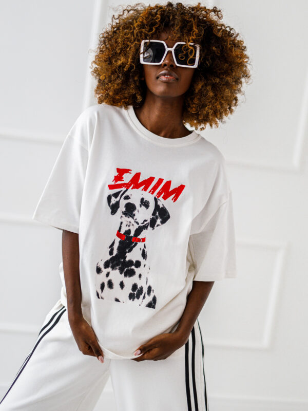 T-shirt OVERSIZE #Dalmatian