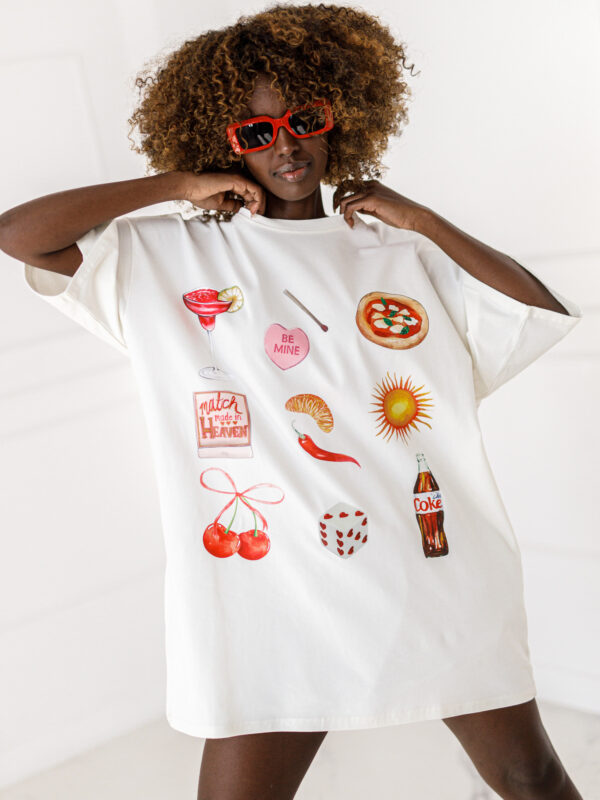 T-shirt OVESIZE  #FOOD