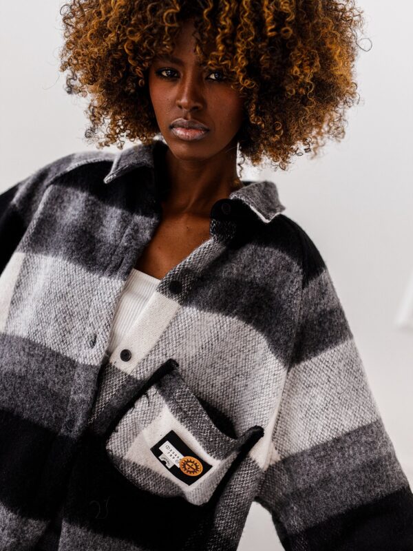 KURTKA KOSZULOWA OVERSIZE  #001