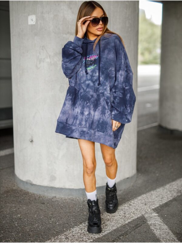 BLUZA OVERSIZE  YOURSELF BLUE