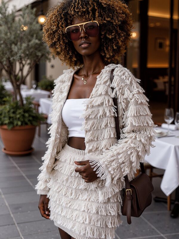 KOMPLET OVERSIZE BOHO BEIGE