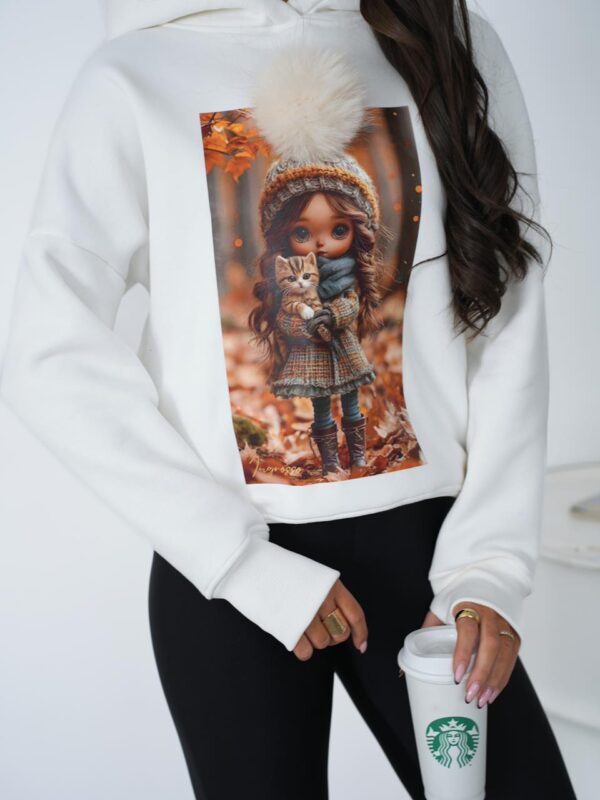 BLUZA PUFFY POM  #ING335