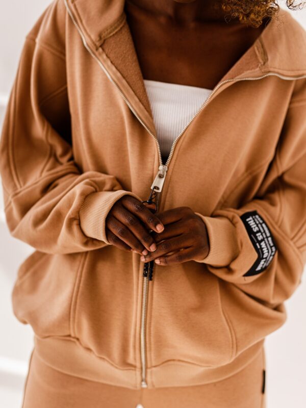 BLUZA OVERSIZE ELISA #MC CAMEL