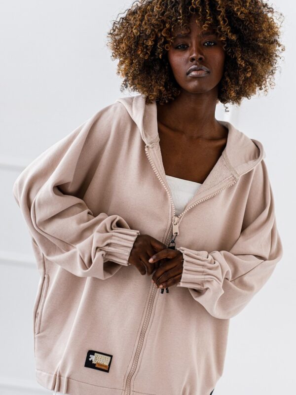 BLUZA OVERSIZE KARINA #MC  BEIGE