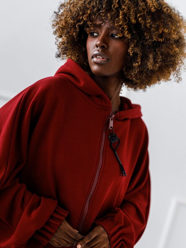 BLUZA OVERSIZE KARINA #MC RED