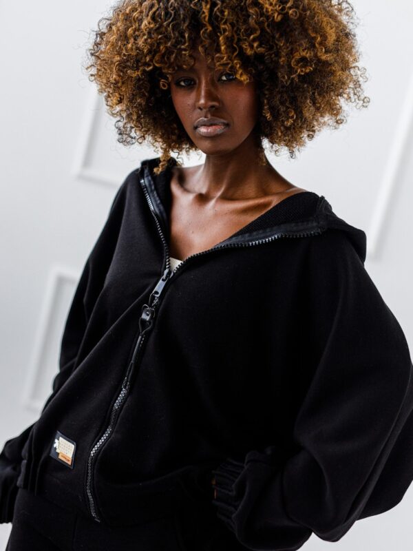 BLUZA OVERSIZE KARINA #MC BLACK