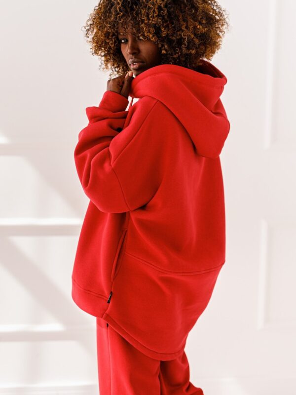 BLUZA OVERSIZE VIRTUOSO #MC RED
