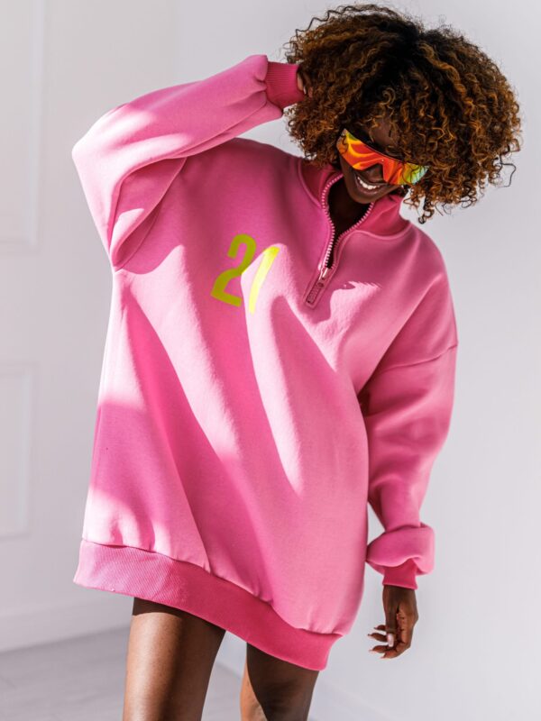 BLUZA OVERSIZE #MC 21 PINK