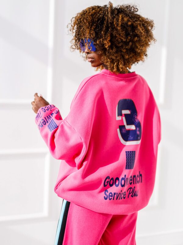 BLUZA OVERSIZE #MC3 PINK