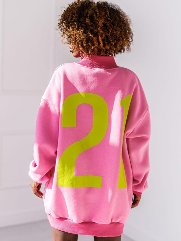 BLUZA OVERSIZE #MC 21 PINK
