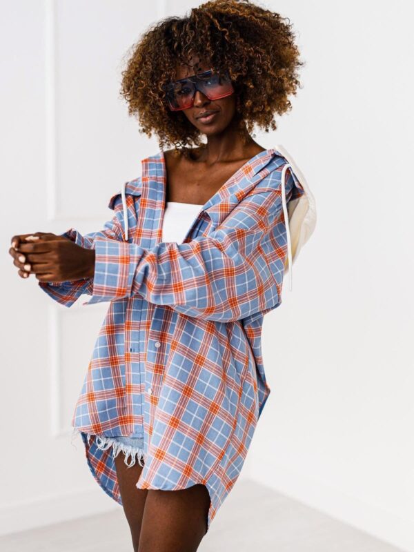 KOSZULA OVERSIZE #MC 27 BLUE