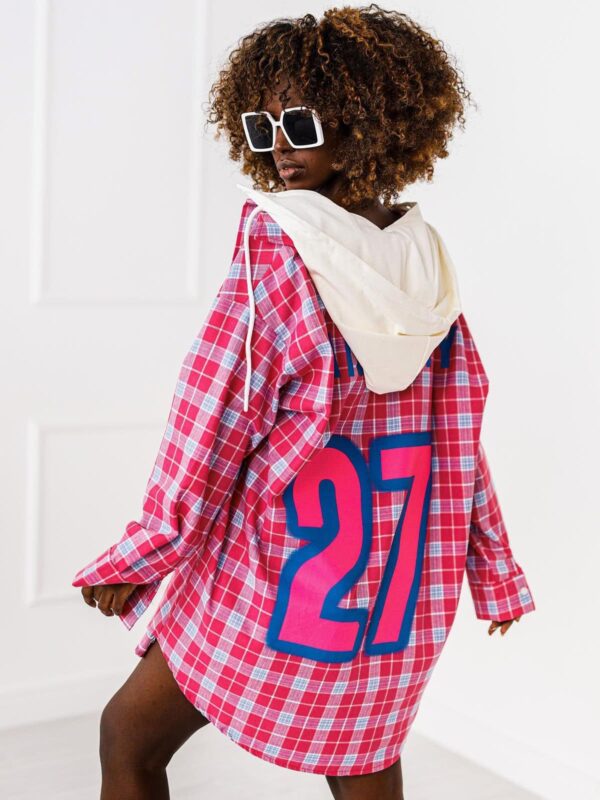 KOSZULA OVERSIZE #MC 27 PINK2