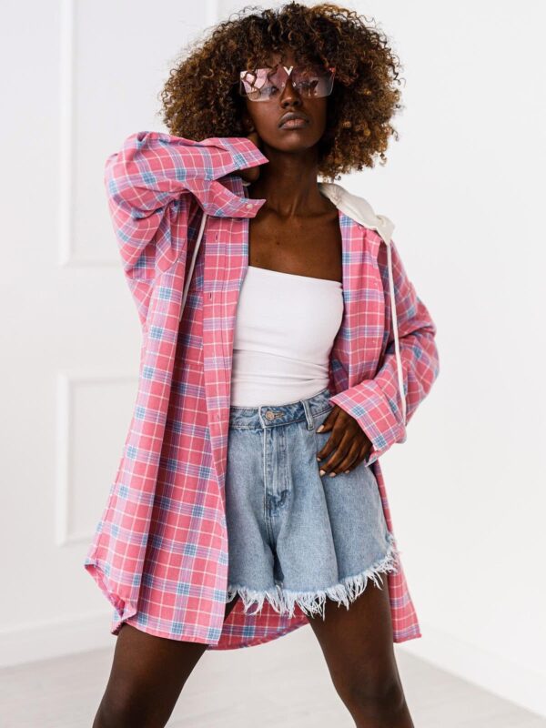 KOSZULA OVERSIZE #MC 27 PINK