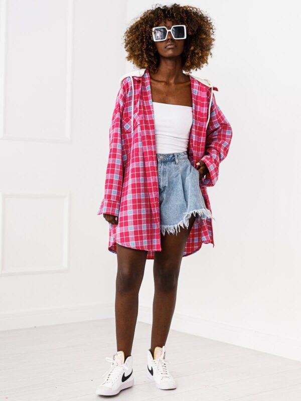 KOSZULA OVERSIZE #MC 27 PINK2