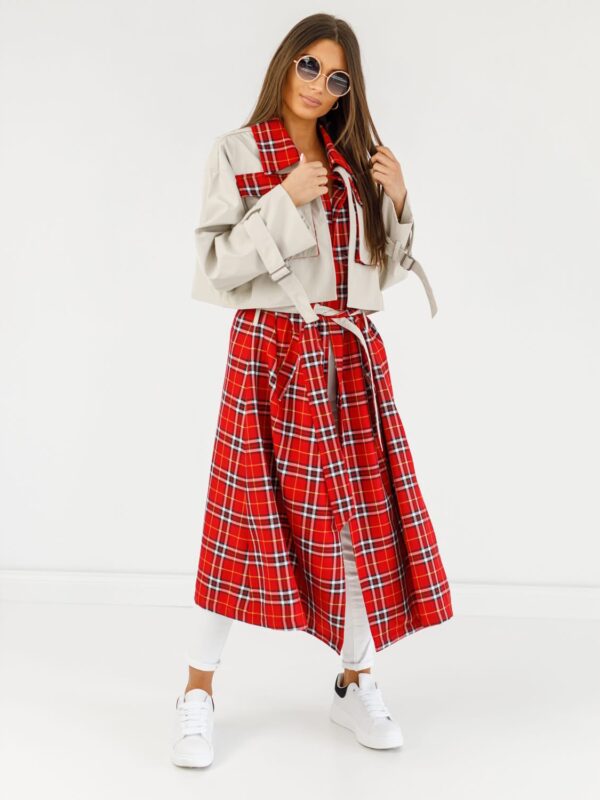 Płaszcz OVERSIZE # MC Classic Grid