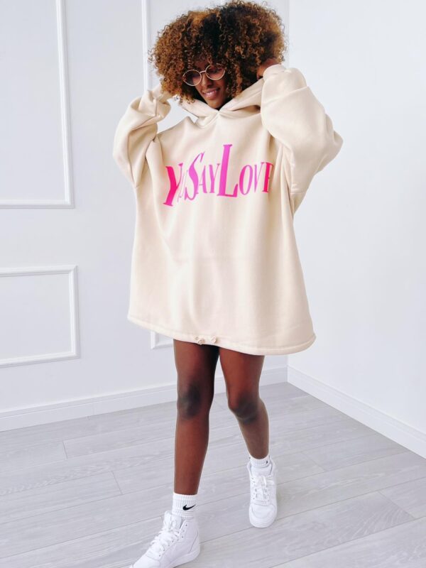 BLUZA OVERSIZE #SAY LOVE FINAL