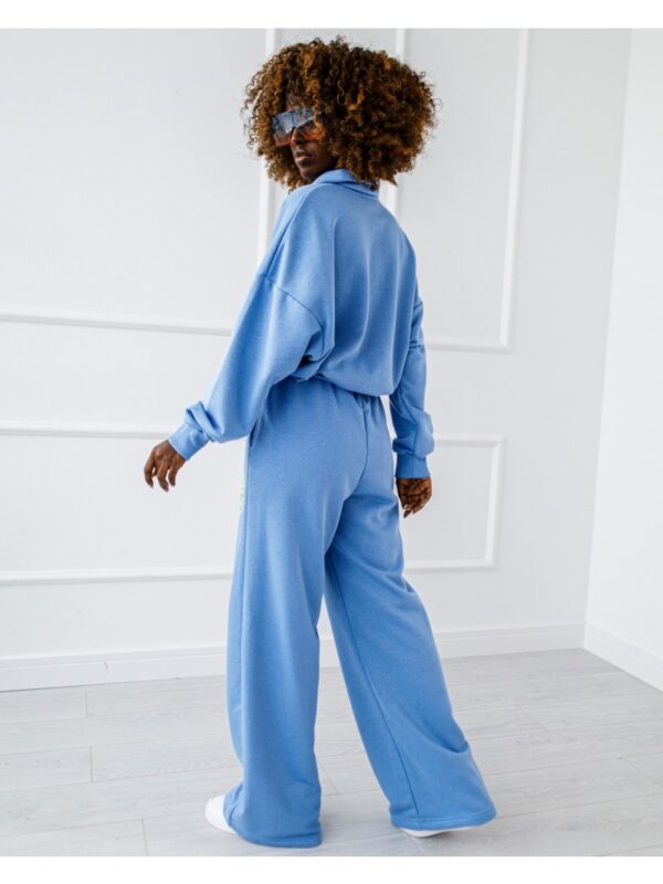 KOMPLET DRESOWY  # LUXE STRIPE  BLUE