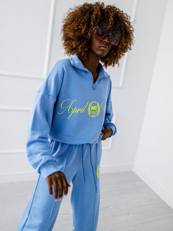 KOMPLET DRESOWY  # LUXE STRIPE  BLUE