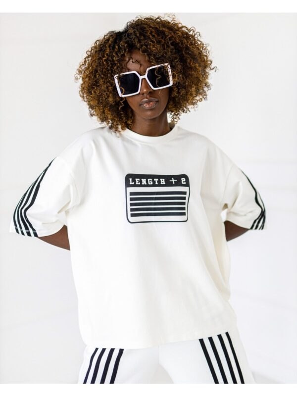 KOMPLET DRESOWY  #LENGTH WHITE