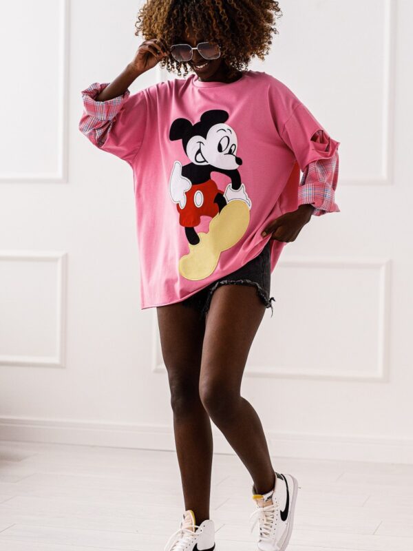 BLUZKA  OVERSIZE 	MICKEY & Style  #02