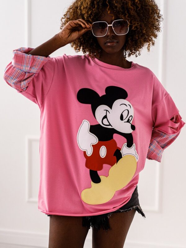 BLUZKA  OVERSIZE 	MICKEY & Style  #02
