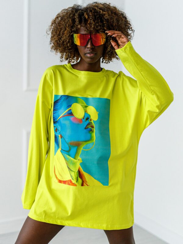 T-SHIRT  OVERSIZE   LEMON #01
