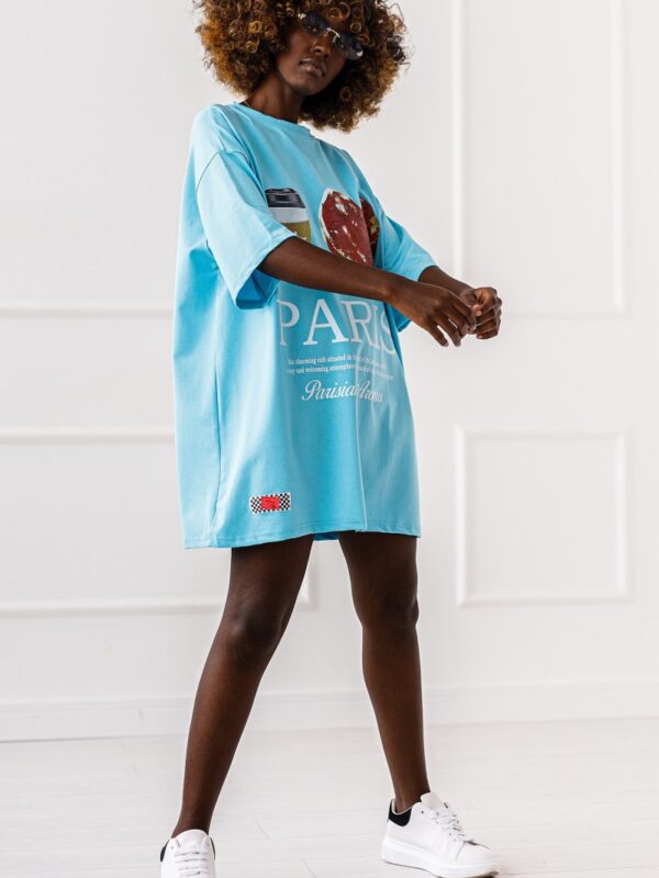 T-SHIRT  OVERSIZE LOVE PARIS #01