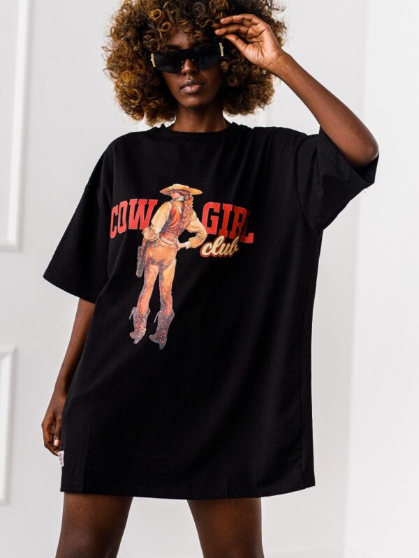 T-SHIRT  OVERSIZE COWBOY GIRL  #01