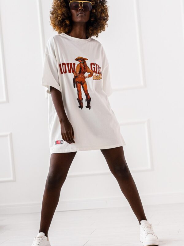 T-SHIRT  OVERSIZE COWBOY GIRL  #03