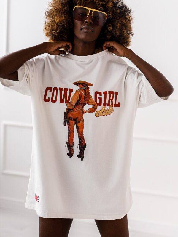 T-SHIRT  OVERSIZE COWBOY GIRL  #03