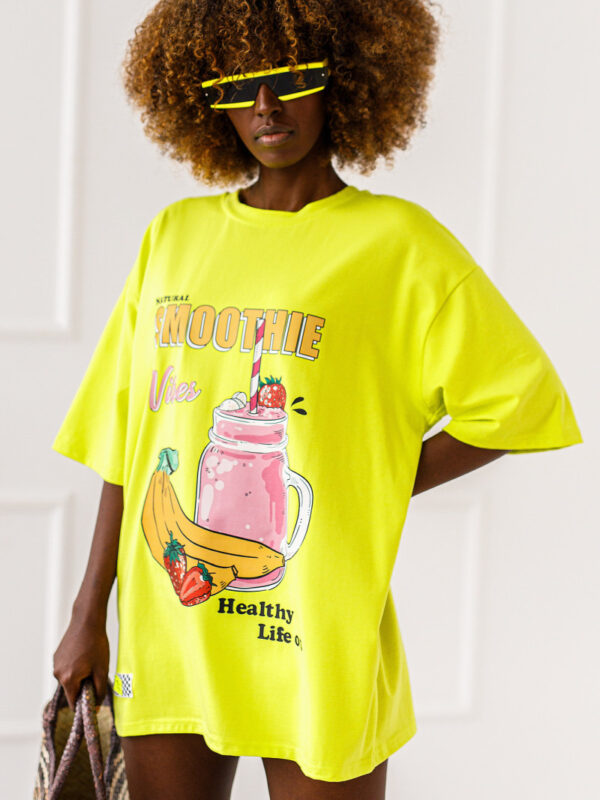 T-SHIRT  OVERSIZE SMOOTHIE  VIBES #03