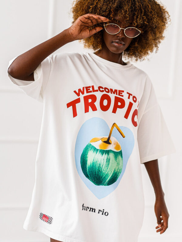 T-SHIRT  OVERSIZE TROPICS #01