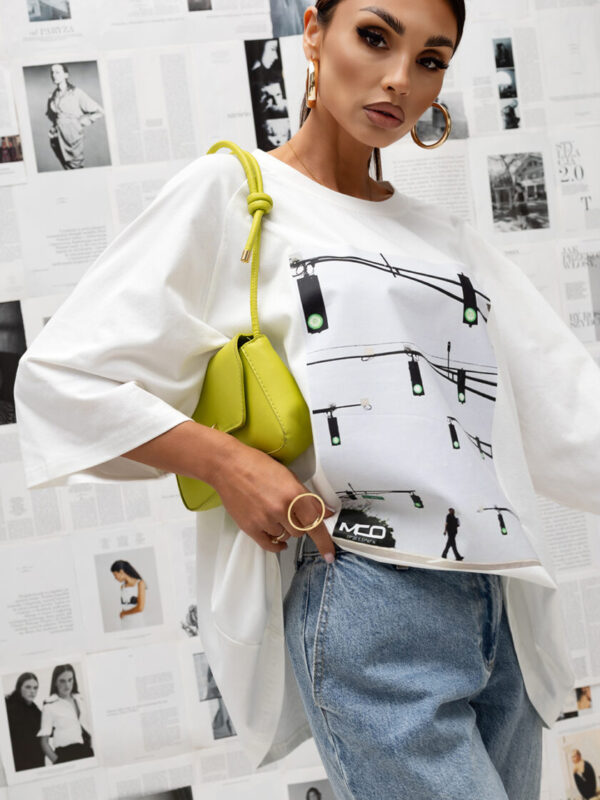 T-SHIRT  OVERSIZE    CROSSWALK   #MC12