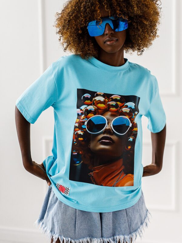 T-SHIRT OVERSIZE BUBBLES #MC1