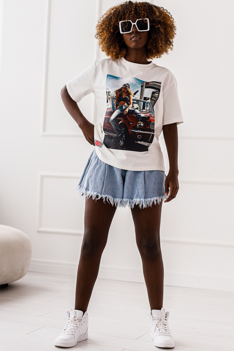 T-SHIRT OVERSIZE ARIZONA #MC3 - obrazek 3