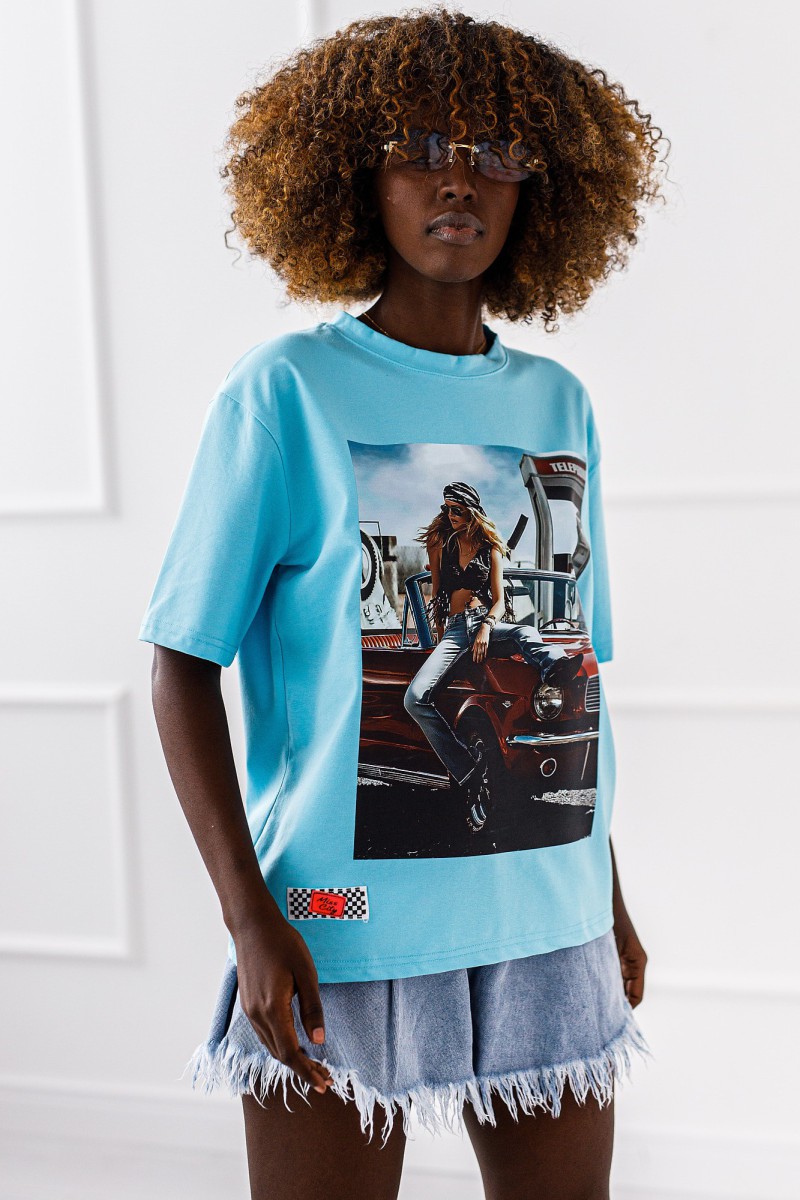 T-SHIRT OVERSIZE ARIZONA #MC2 - obrazek 2
