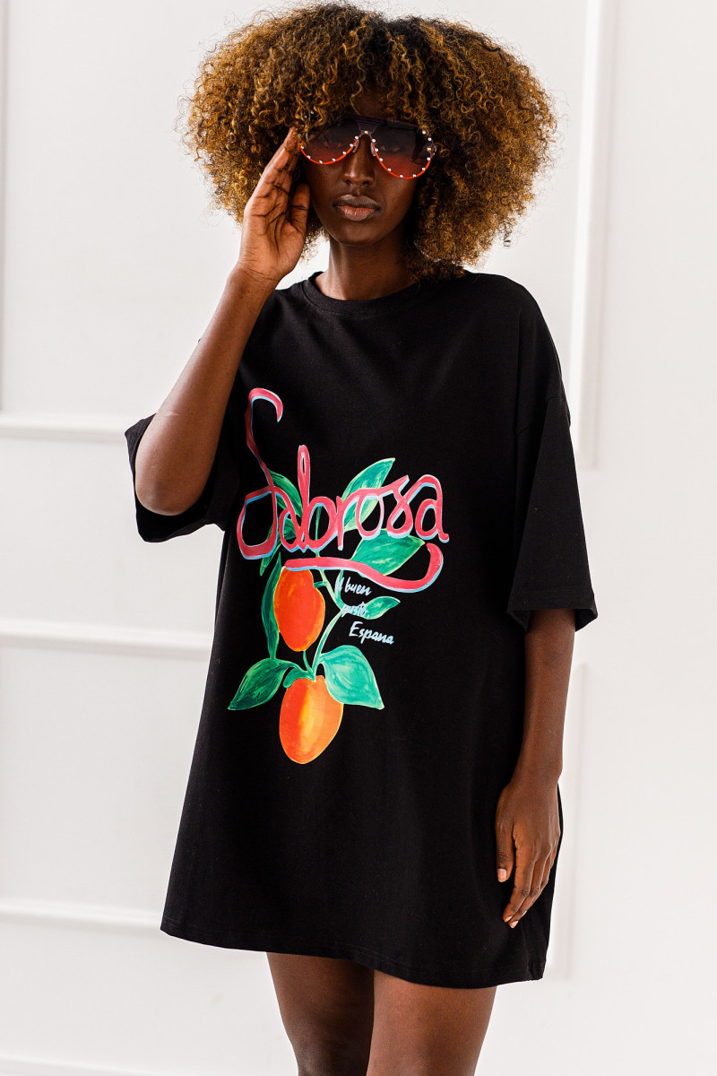 T-SHIRT OVERSIZE SABROSA #MC1 - obrazek 2