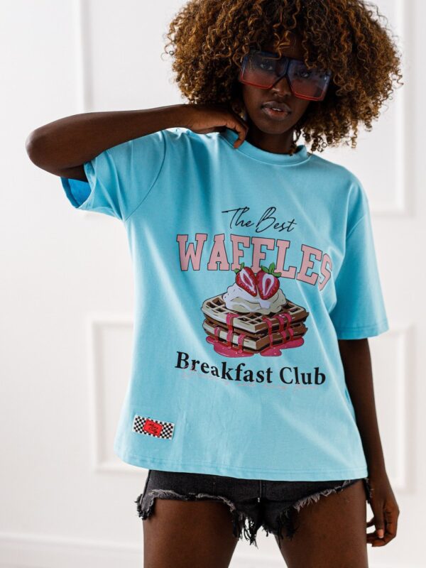 T-SHIRT OVERSIZE WAFFLES #MC2