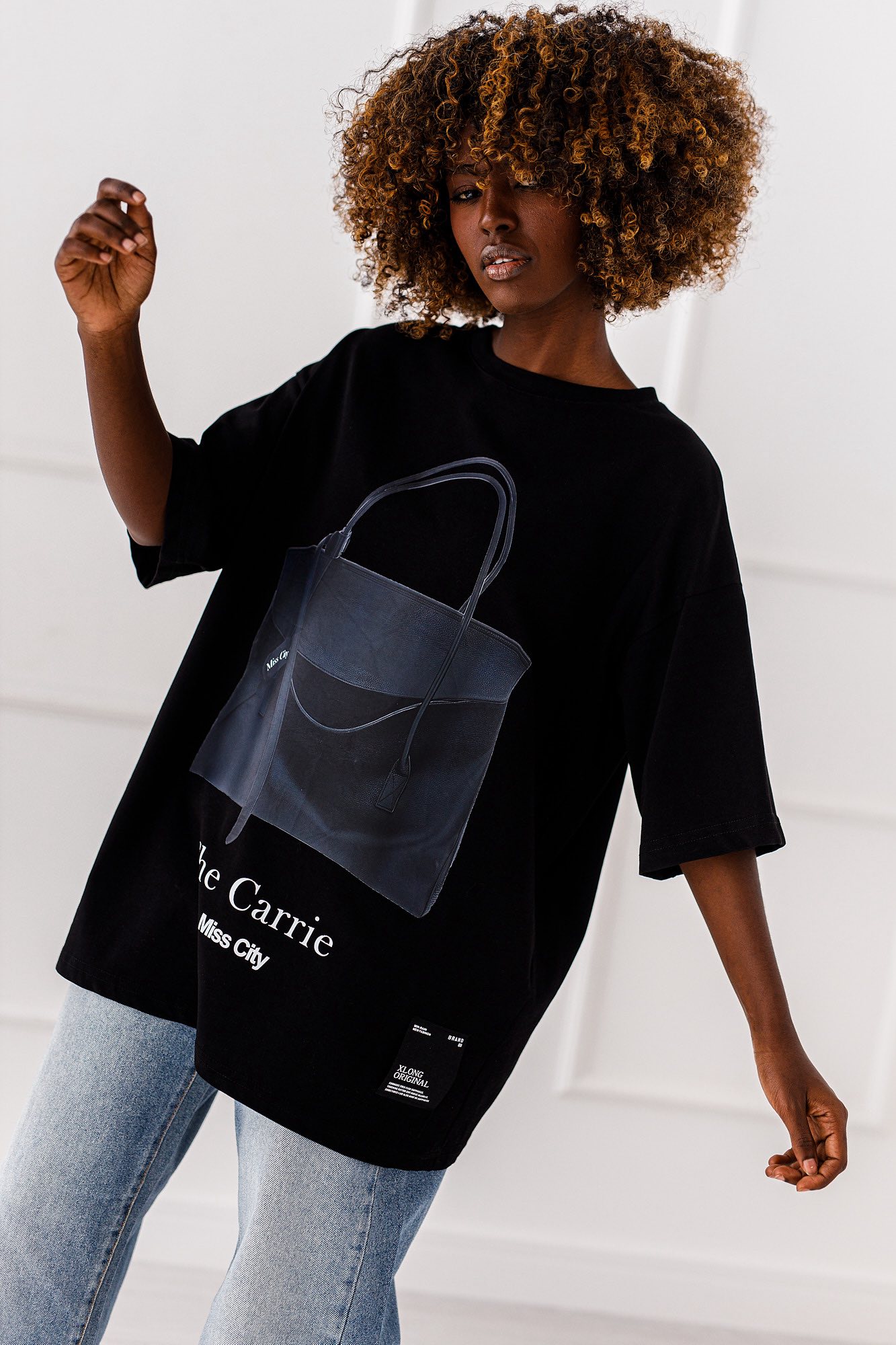 T-shirt OVESIZE THE CARRIE BLACK FINAL
