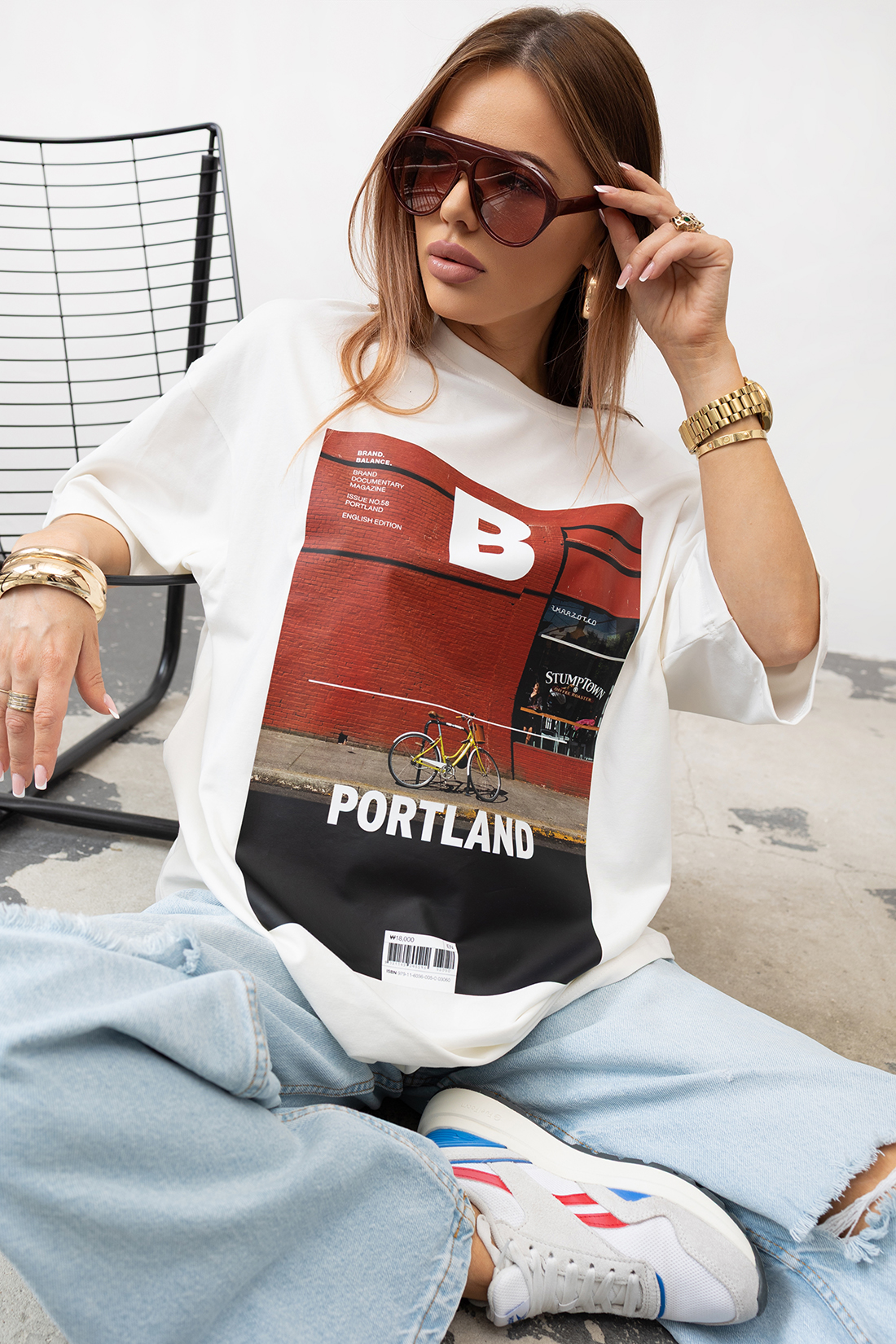 T-SHIRT OVERSIZE #VALENIKO PORTLAND