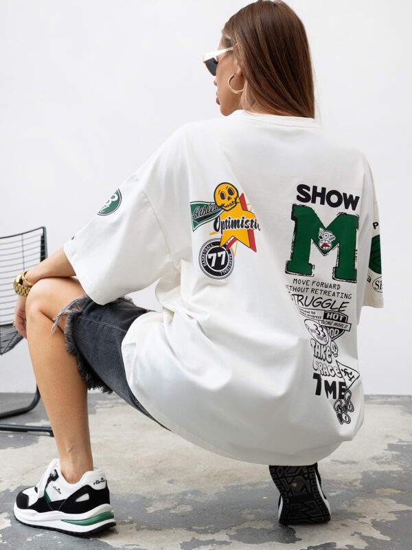 T-SHIRT OVERSIZE #VALENIKO OPTIMISTIC