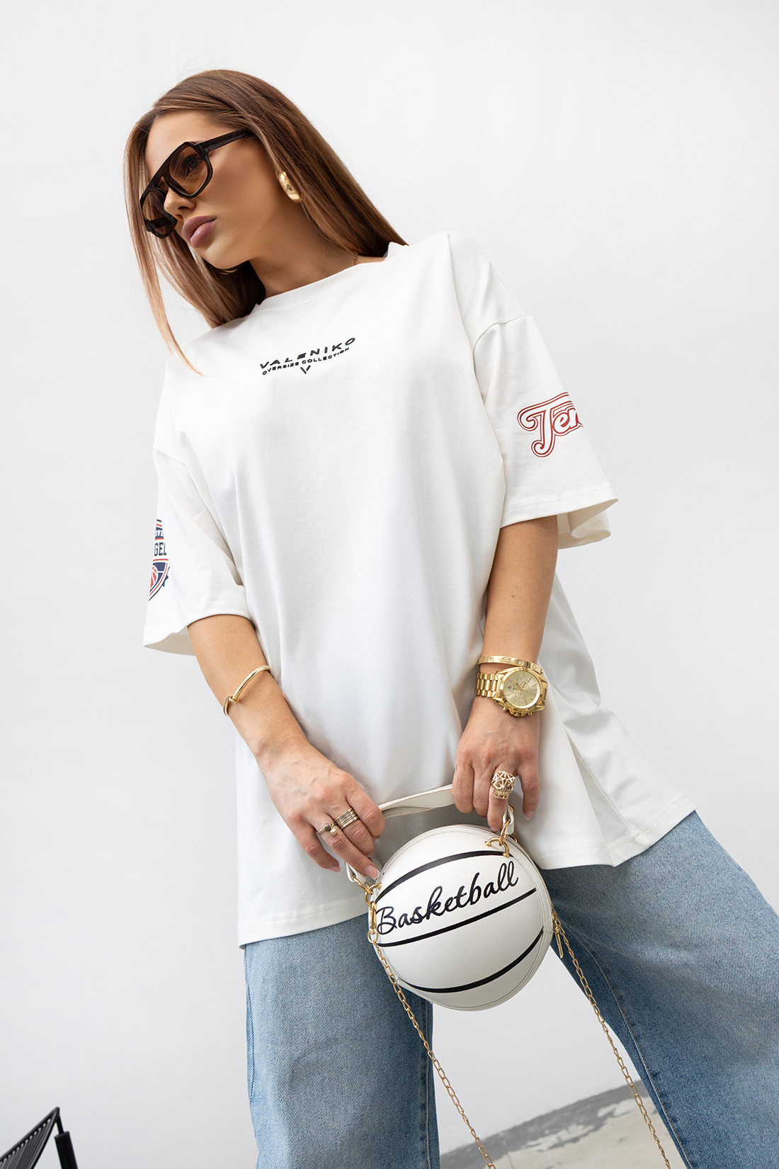T-SHIRT OVERSIZE #VALENIKO CALIFORNIA 23