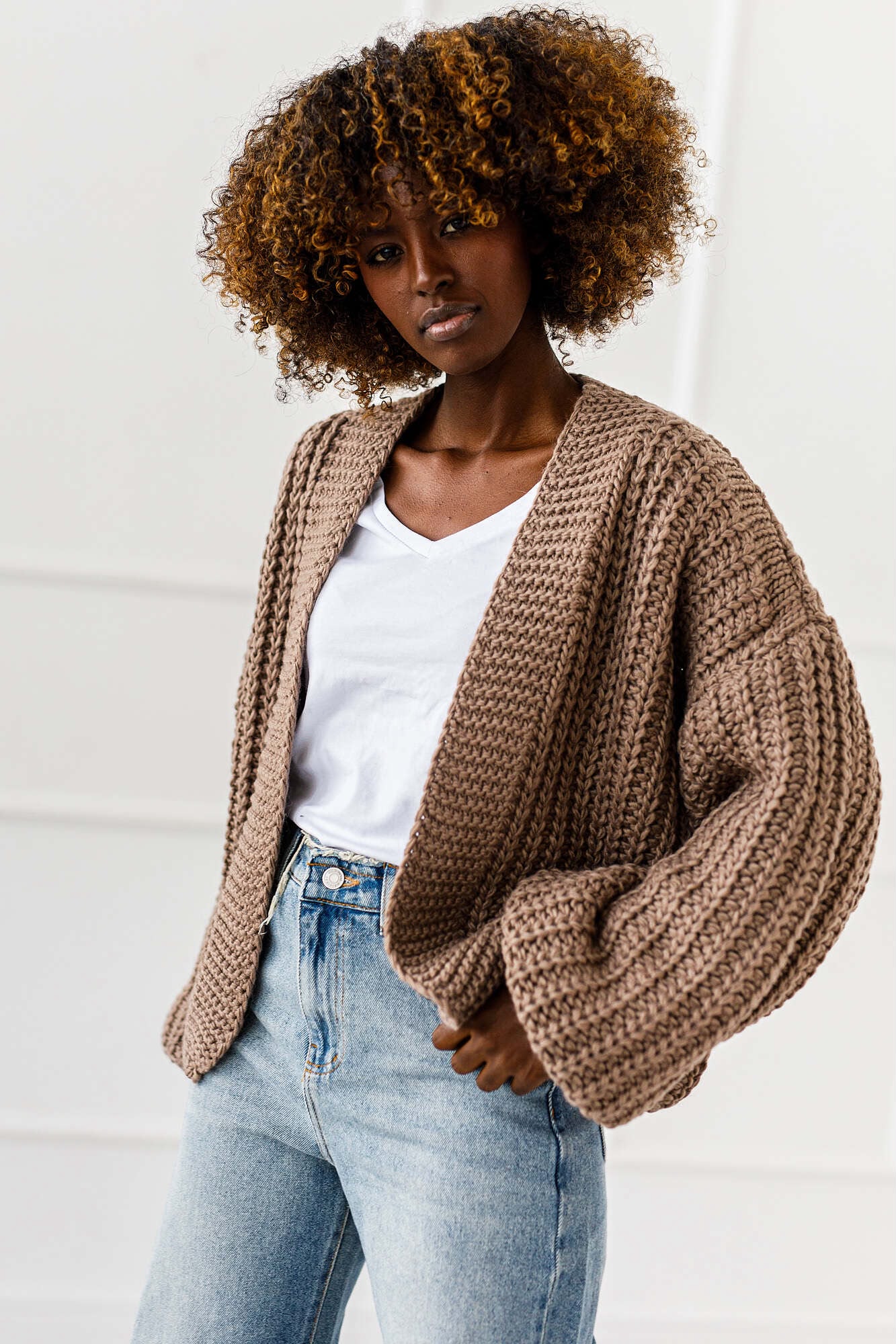 Sweter oversize #MC2 AMORE - obrazek 2