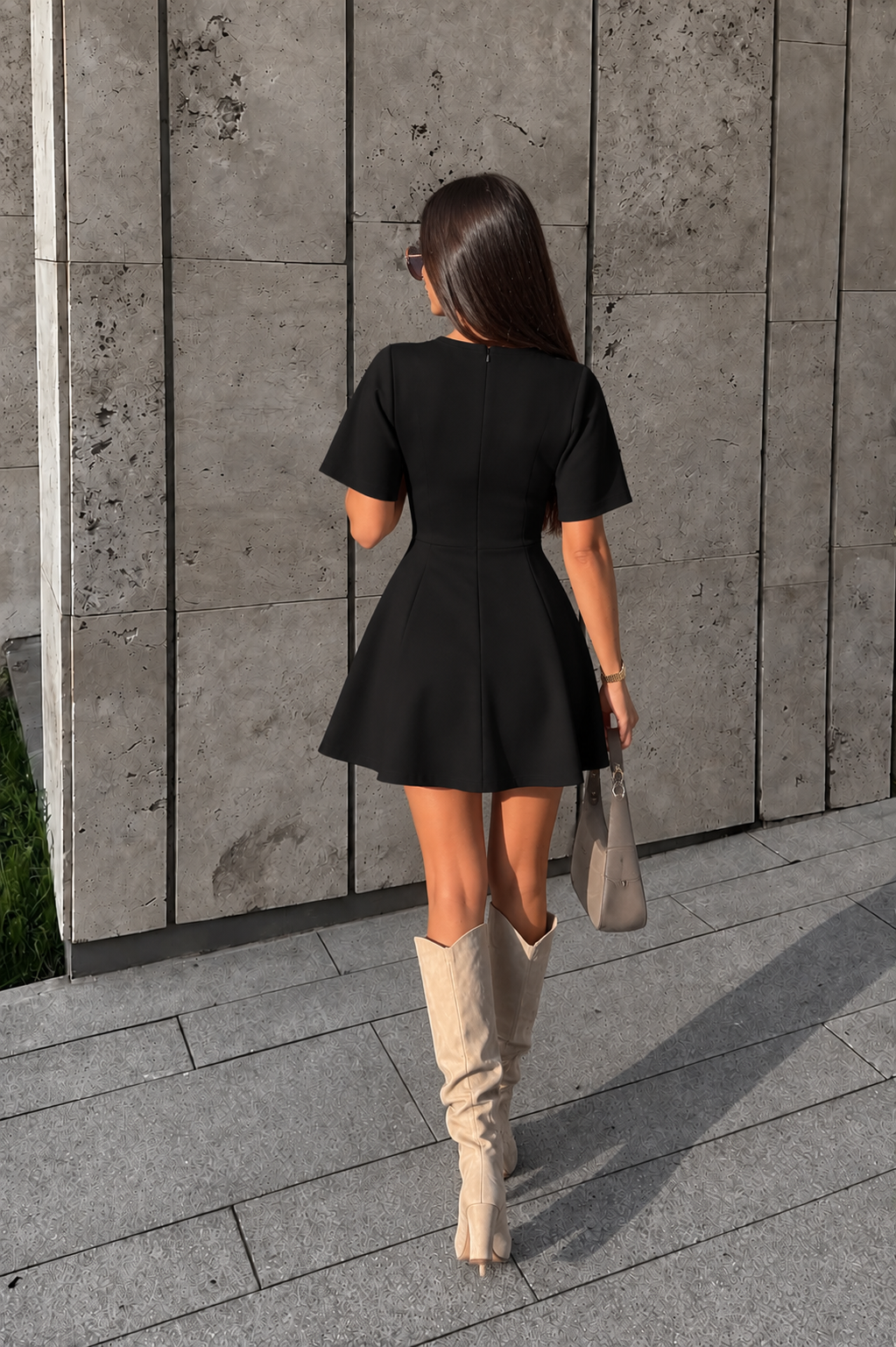 SUKIENKA LE PARI # BLACK - obrazek 2