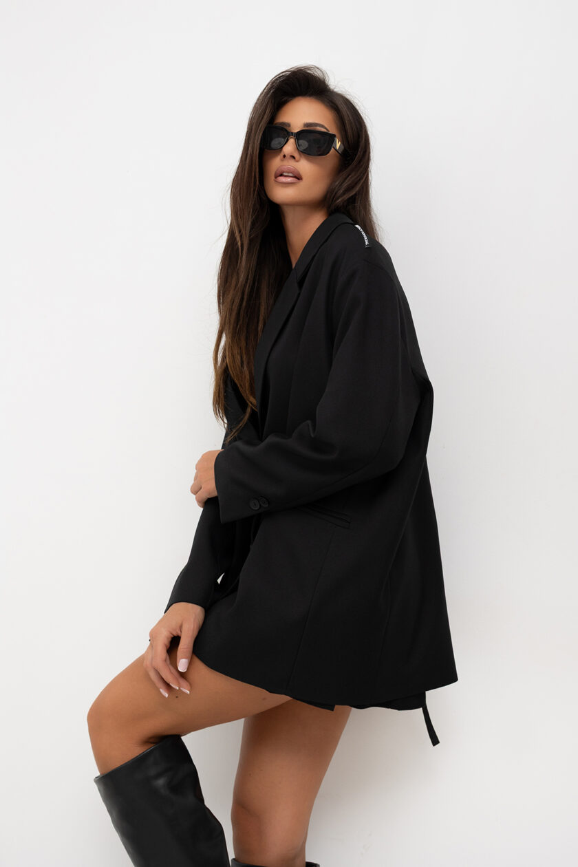 MARYNARKA OVERSIZE Open Back Tie - obrazek 3