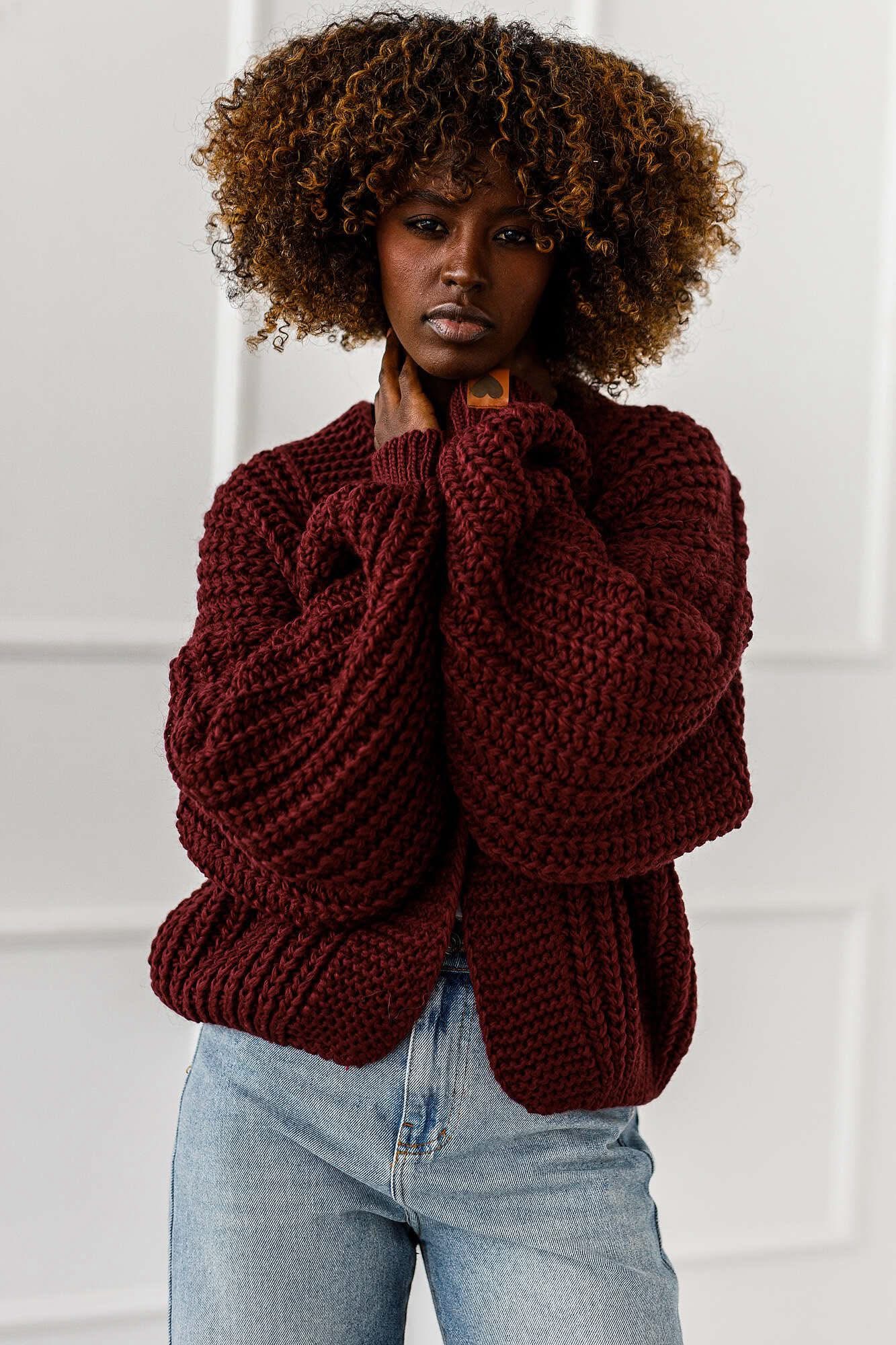 Sweter oversize #MC AMORE - obrazek 3