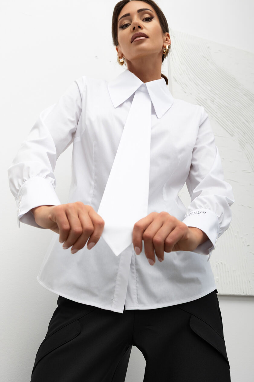 KOSZULA MENSWEAR TIE WHTE