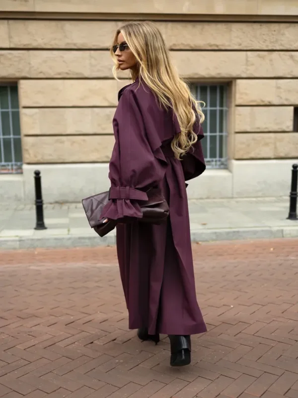 Płaszcz BABILON #ING PLUM